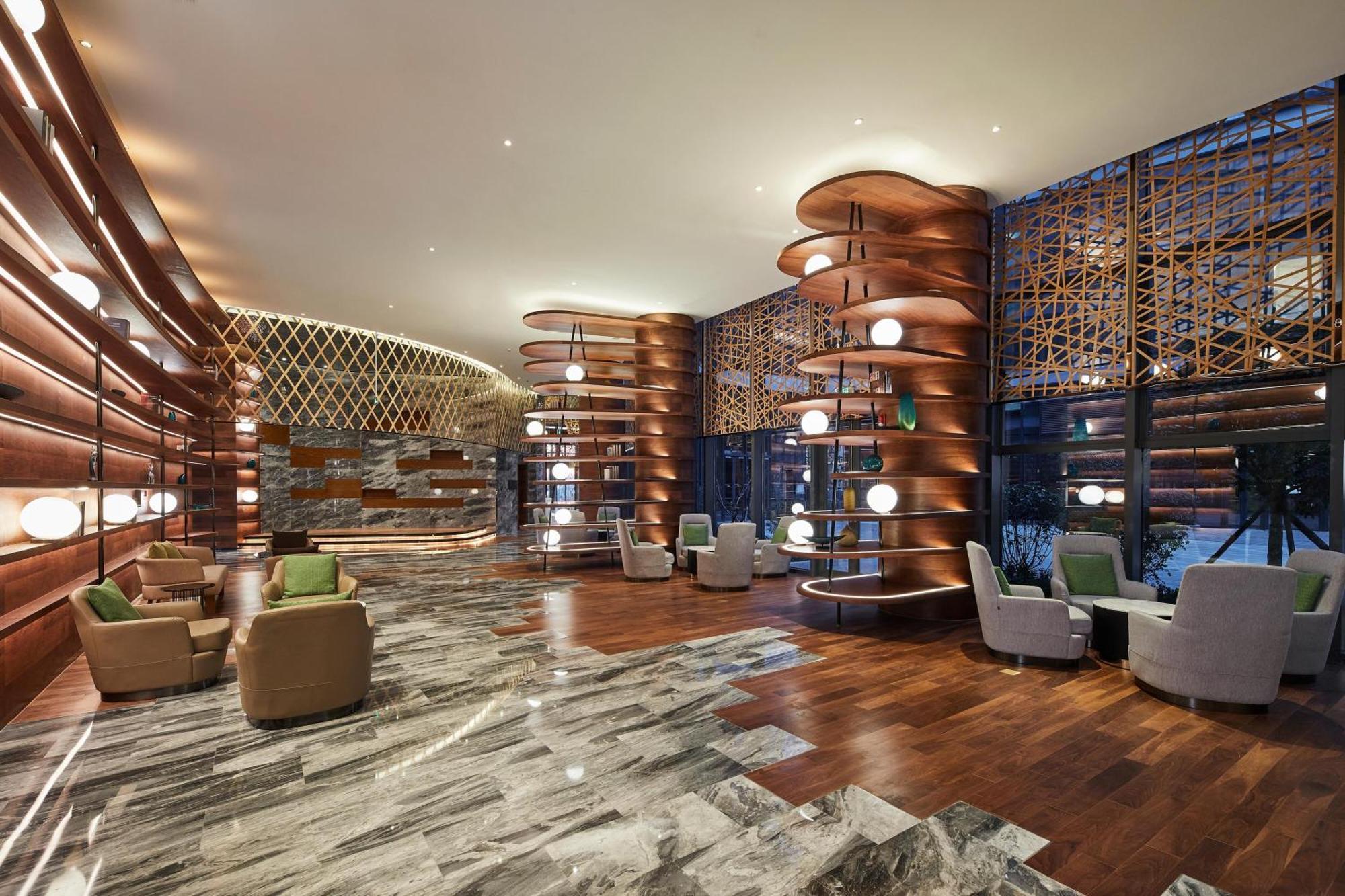 Hotel The Westin Qingdao West Coast Exterior foto