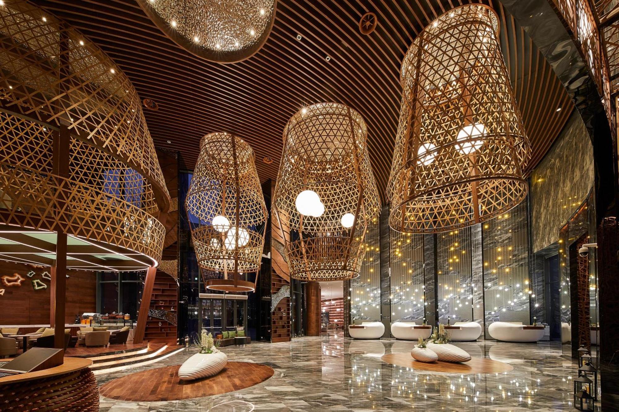 Hotel The Westin Qingdao West Coast Exterior foto